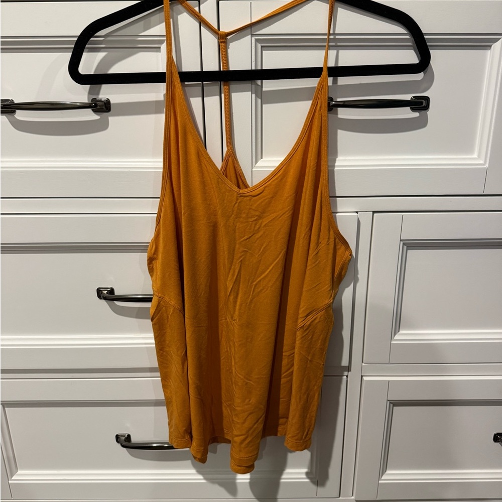 Women's lululemon Mustard Yellow Sleeveless Top